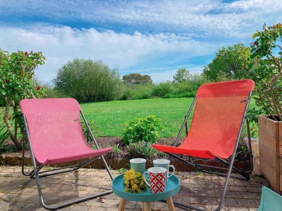 Au Ti Menhir * 2 A 4 Vacanciers * Piscine * Wifi Carnac Eksteriør billede